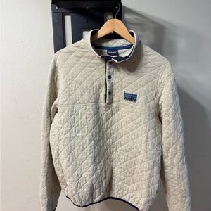 Patagonia Quilted Jacket in Tan and Black